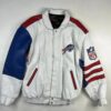 Vintage Buffalo Bills Jeff Hamilton Leather Jacket