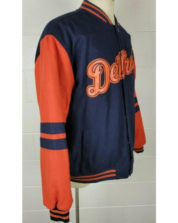 Vintage Detroit Tigers MLB Team Bomber Jacket