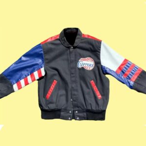 Vintage Jeff Hamilton Los Angeles Clippers Jacket