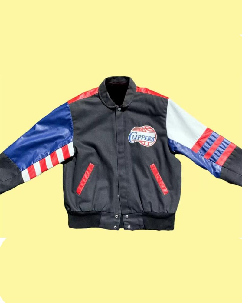Vintage Jeff Hamilton Los Angeles Clippers Jacket LA Jacket