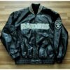 Vintage Las Vegas Raiders Black Leather Jacket