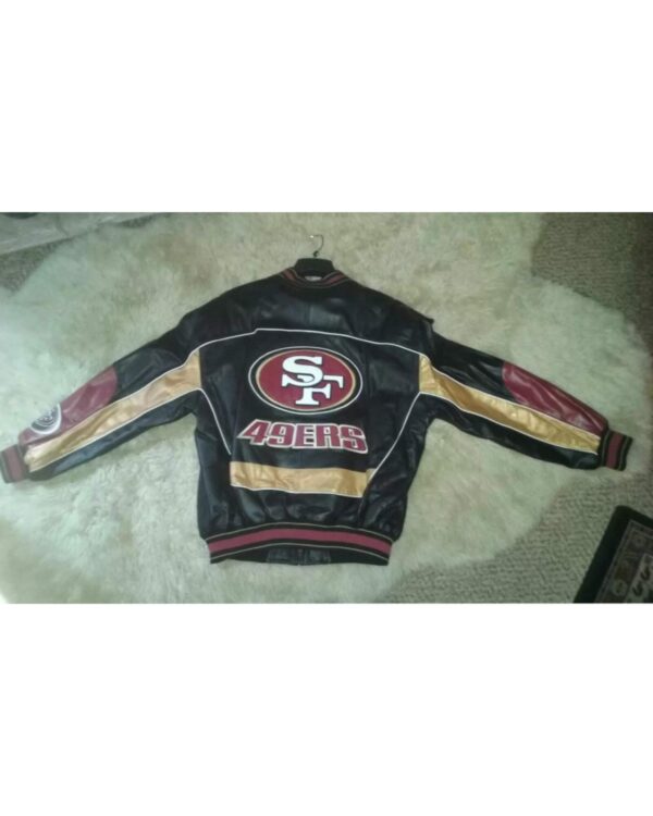 Vintage NFL San Francisco 49ers Football Leather Jacket