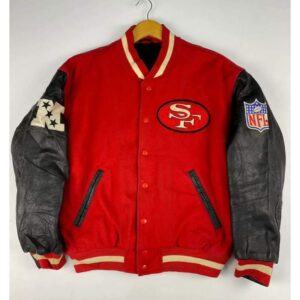 Vintage San Francisco Red 49ers Varsity Jacket