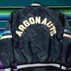 Vintage Toronto Argonauts CFL Navy Blue Satin Jacket