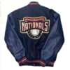 Vintage Washington Nationals Jeff Hamilton Varsity Jacket