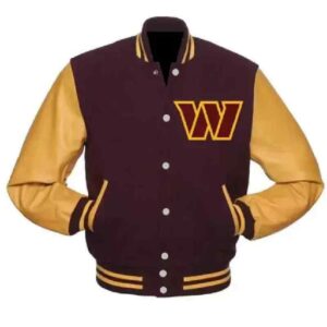 Washington Commanders Letterman NFL Varsity Jacket