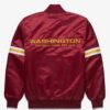 Washington Commanders Red NFL Satin Jacket
