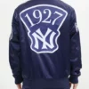 Men’s Pro Standard New York Yankees Satin Jacket Navy