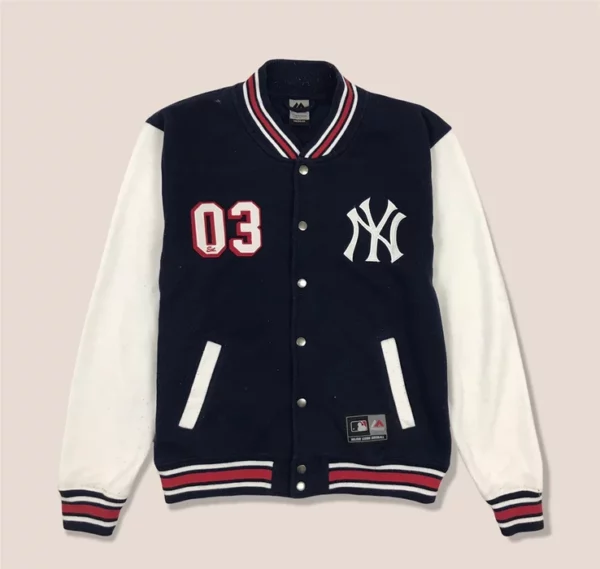 Vintage Majestic MLB New York Yankees Varsity Jacket