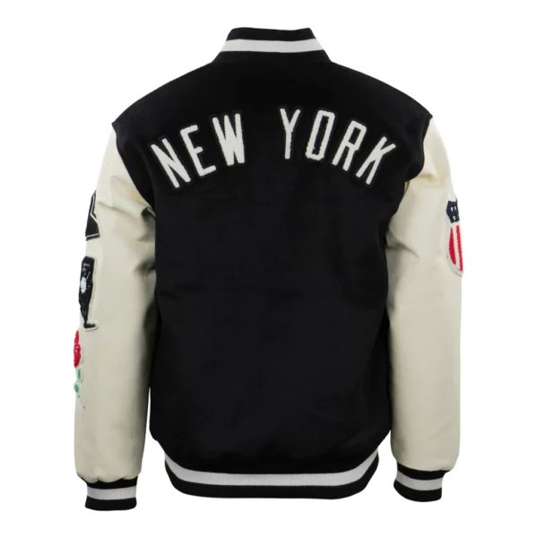 New York Black Yankees Vintage Inspired Varsity Jacket