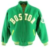 Boston Celtics 90’s Varsity Green Wool Jacket