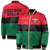 Chicago Bulls New York Tri Color Satin Jacket