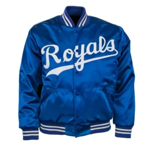 Kansas City Royals Royal Blue Satin Jacket