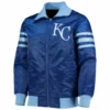 Kansas City Royals The Captain II Royal Satin Jacket