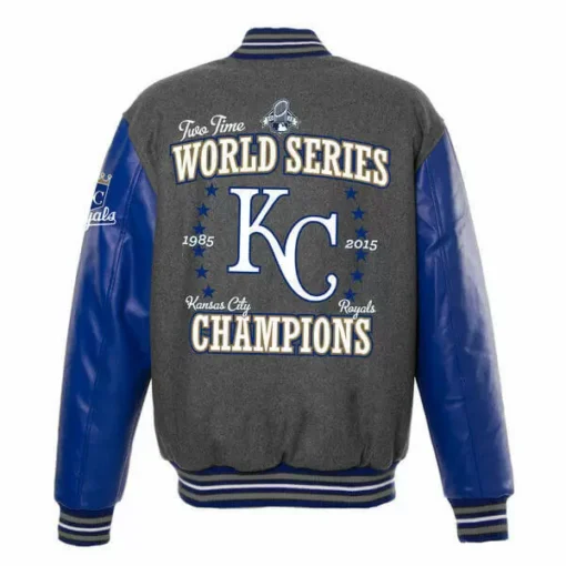 Kansas City Royals World Series Champions Varsity Jacket