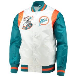 Miami Dolphins Retro The All-American Full-Snap Jacket
