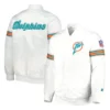 Miami Dolphins The Power Forward Satin Jacket