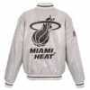 Miami Heat Jeff Hamilton Satin Jacket