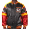 NFL Kansas City Chiefs Multicolor Leather Jacket