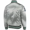 Philadelphia Eagles Silver Satin Jacket