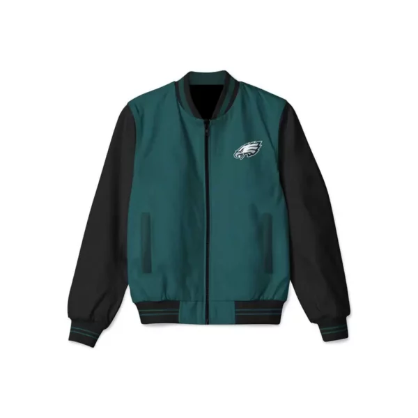 Philadelphia Eagles Sea Green NFL Bomber Jacket