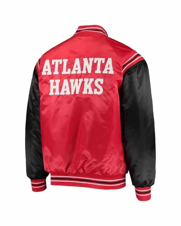 NBA Atlanta Hawks The Enforcer Varsity Satin Jacket