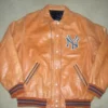 Vintage 1990’s Mirage New York Yankees Leather Jacket
