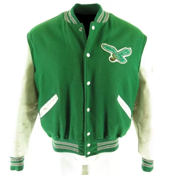 Vintage NFL Philadelphia Eagles Football Varsity Jacket