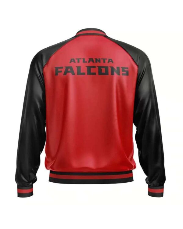 Atlanta Falcons NFL Leather Bomber Jacket