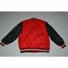 Black Red Miami Heat Jeff Hamilton Varsity Jacket