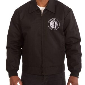 Brooklyn Nets Workwear Black Jacket