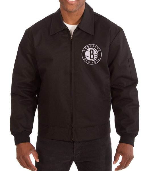 Brooklyn Nets Workwear Black Jacket