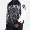 Brooklyn Nets Remix Color-Block Satin Jacket