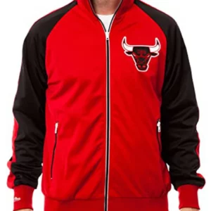 Backboard Chicago Bulls Red Track Jacket