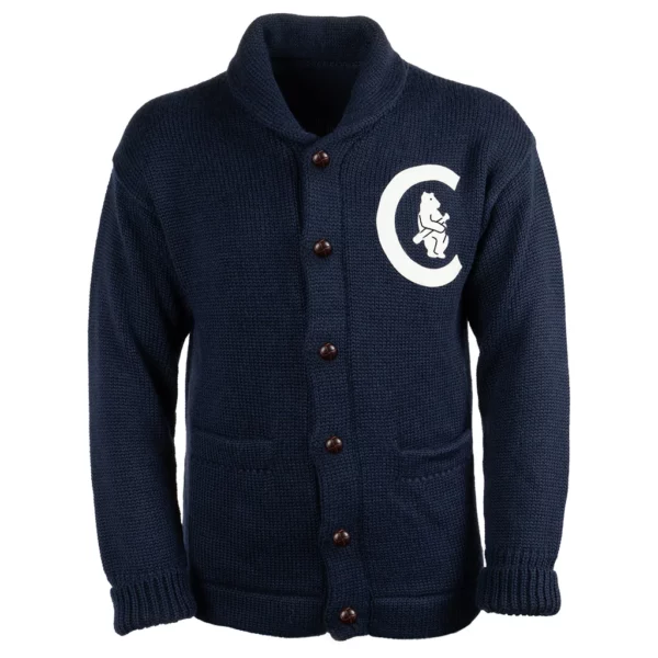 Chicago Cubs 1911 Shawl Collar Sweater