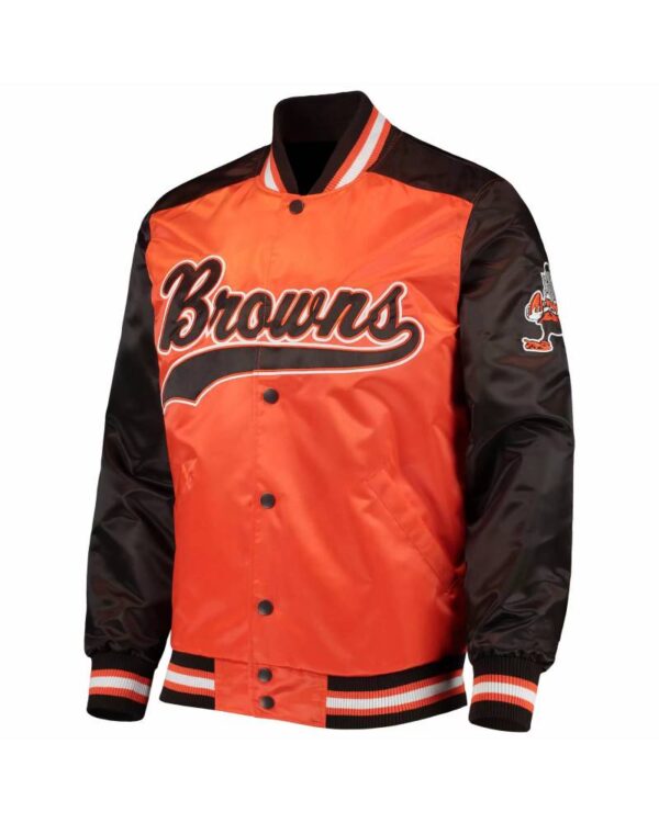 Cleveland Browns NFL The Tradition Satin Jacket