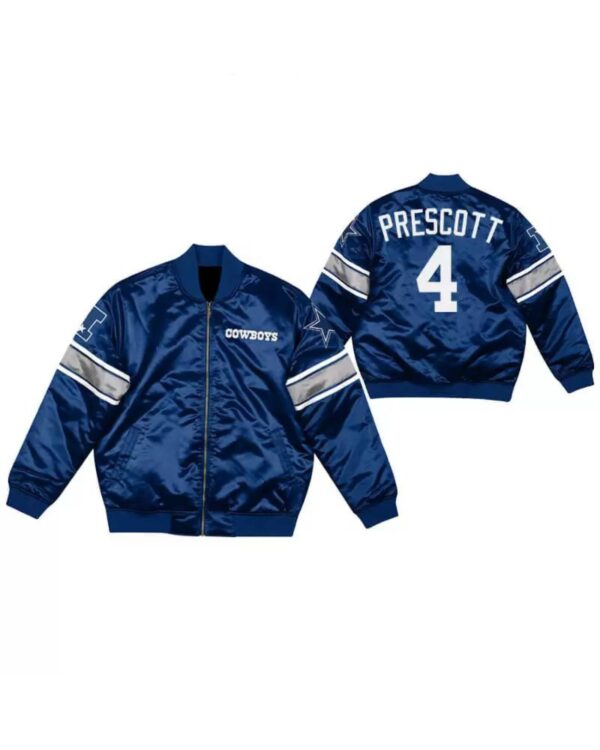 Dak Prescott Dallas Cowboys NFL Satin Jacket