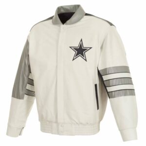 Dallas Cowboys JH Design White Jacket