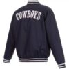 Dallas Cowboys Navy JH Design Full Snap Jacket