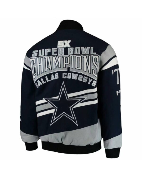 Dallas Cowboys NFL 5 Time Super Bowl Jacket