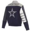 Dallas Cowboys Wool and Leather Classic Jacket