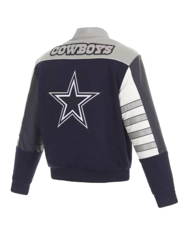Dallas Cowboys Wool and Leather Classic Jacket