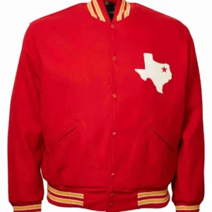Dallas Texans 1960 Red Wool Varsity Jacket