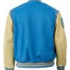 1952 Detroit Lions Varsity Blue and Cream Jacket