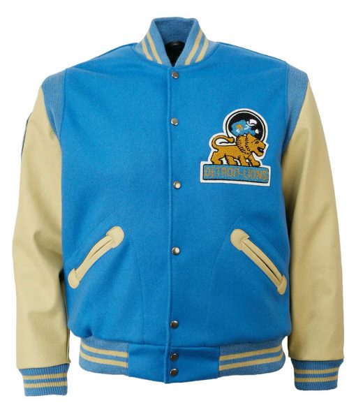 Detroit Bad Boys Men's Home Game Varsity Jacket by Vintage Detroit Collection