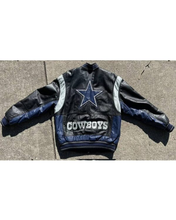 G-lll Carl Banks NFL Dallas Cowboys Leather Jacket