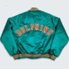 Miami Dolphins 80s Bomber Jacket