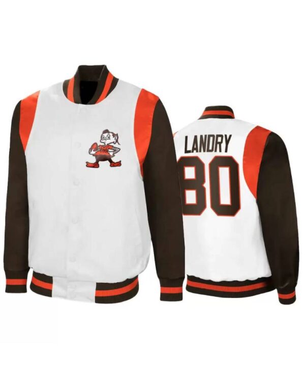 Jarvis Landry NFL Cleveland Browns Satin Jacket
