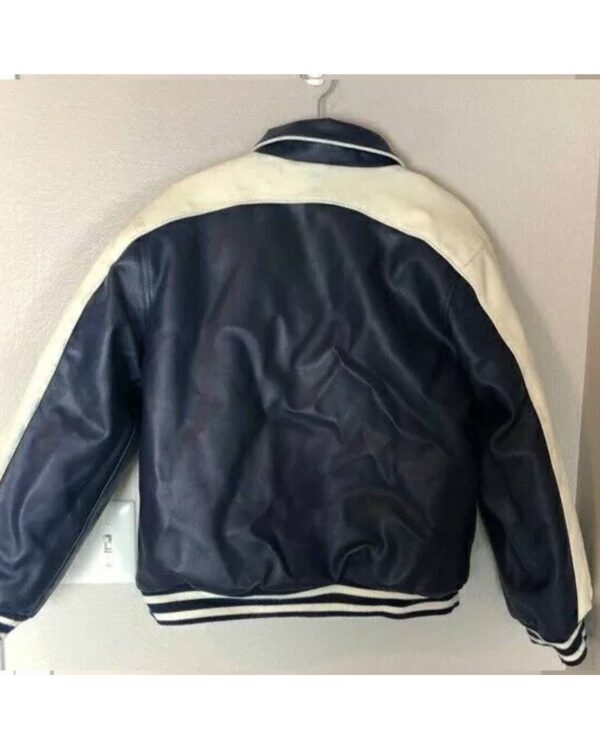 Jeff Hamilton Dallas Mavericks Wool Leather Jacket