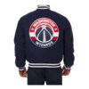 JH Design Navy Washington Wizards Wool Jacket